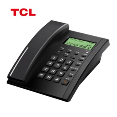 TCL 电话机座机 黑色